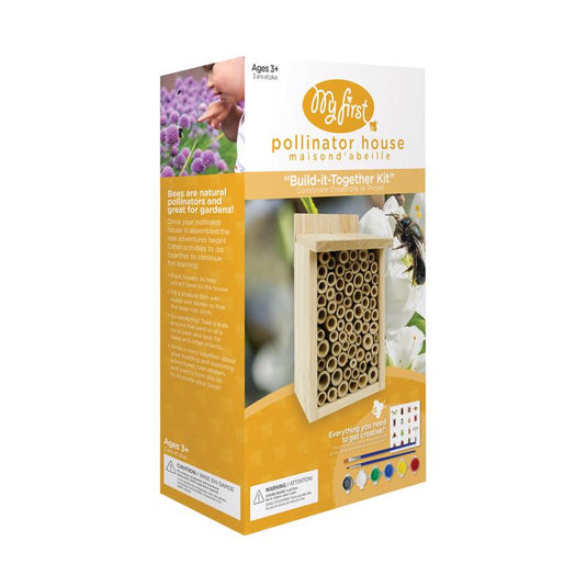 Nature's Way My First 7.5 in. H X 4.53 in. W X 4.1 in. L Wood Insect House