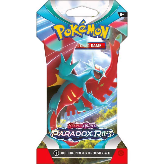 Pokemon Paradox Rift Scarlet & Violet Trading Cards Multicolored 1 Pack Per Purchase.