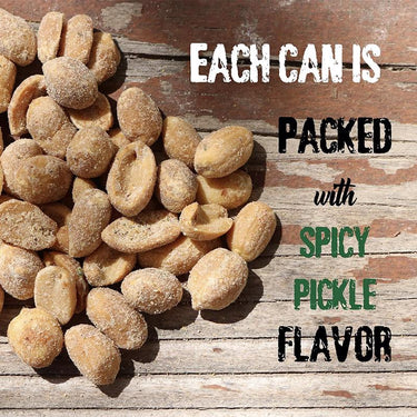 Ass Kickin' Spicy Pickle Peanuts 12 oz Canister