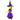 NovaBrix Witch Halloween Toy Black/Green/Purple 186 pc