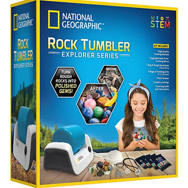 National Geographic Explorer Series Rock Tumbler Starter Kit