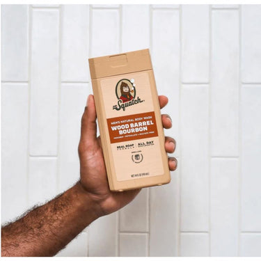Dr. Squatch Wood Barrel Bourbon Scent Body Wash 14 fl. oz. 1 pk