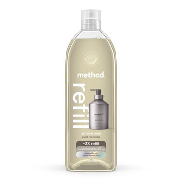 Method Violet & Lavender Scent Gel Hand Wash 34 oz