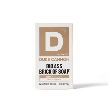 Duke Cannon Buck Moon Lime + Vetiver Scent Bar Soap 10 oz 1 pk