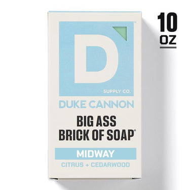Duke Cannon Midway Citrus + Cedarwood Scent Bar Soap 10 oz 1 pk