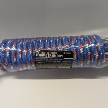 3/8" 25' DIAMOND BRAID ROPE