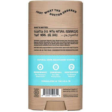 Dr. Squatch Coconut Castaway Deodorant 2.65 oz 1 pk