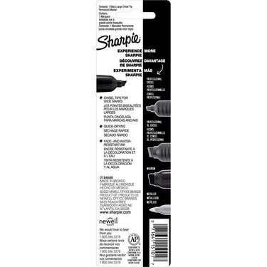 Sharpie King Size Black Chisel Tip Permanent Marker 1 pk
