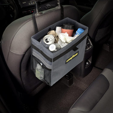 Goodyear Car Waste Trash Bin with Lid