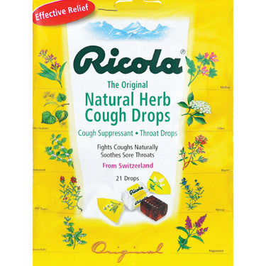 Ricola Throat Lozenge 21 ct 21 pk