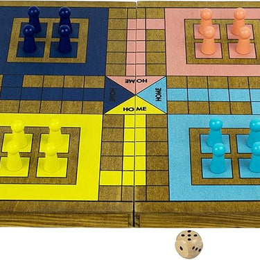 Pachisi: Handcrafted Wooden Game