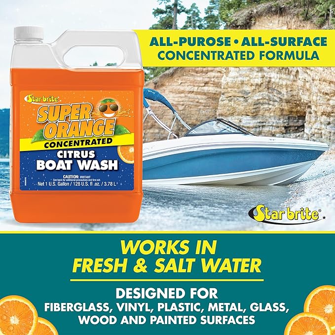 Load image into Gallery viewer, Starbrite Super Orange Concentrated Citrus Boat Wash
