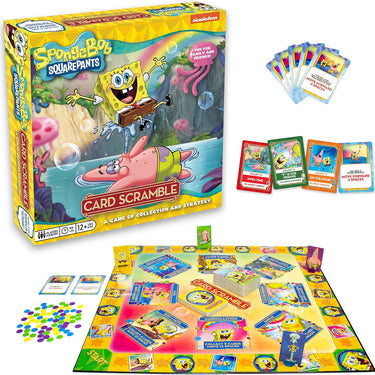 SpongeBob Card Scramble