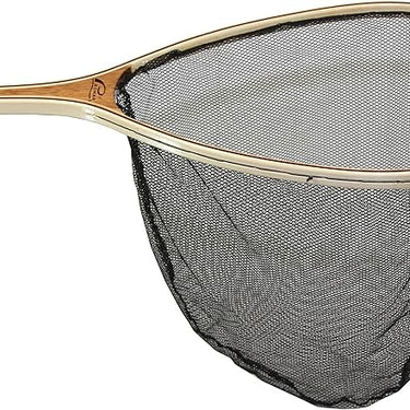 Promar Deluxe Wooden Trout Net with Catch & Release Nylon