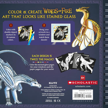Klutz Wings of Fire Stained Glass Art