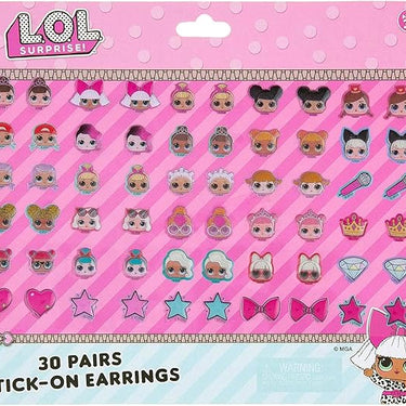 LOL Dolls Sticker Earrings (24 Pair) Earrings Stickers