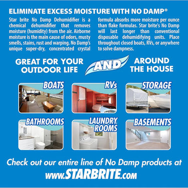 Star Brite No Damp Moisture Absorber Bucket 36oz