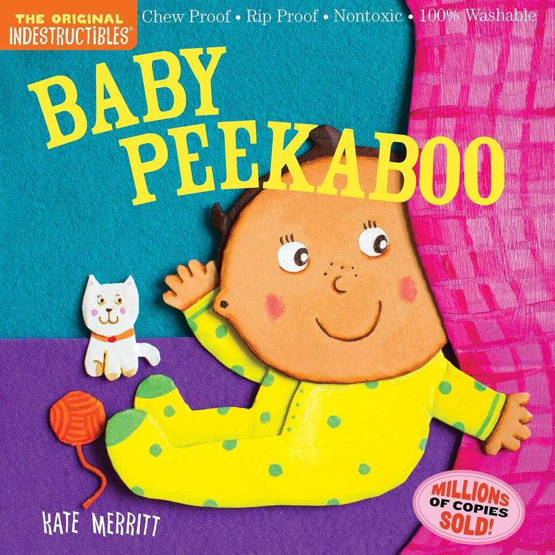 Load image into Gallery viewer, Indestructibles: Baby Peekaboo: Chew Proof · Rip Proof · Nontoxic · 100% Washable (Book for Babies, Newborn Books, Safe to Chew)
