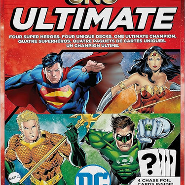 UNO Ultimate DC Card Game With Collectible Foil Cards