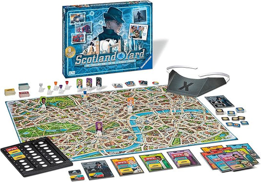 Scotland Yard Family Strategy Board Games for Kids and Adults