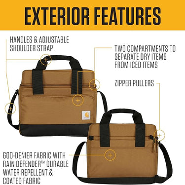 Carhartt 24 Can Insulated Two Compartment Cooler (Port)
