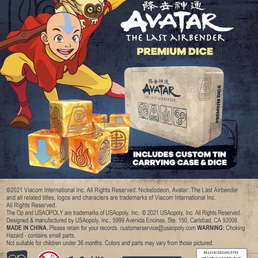 Avatar The Last Airbender Premium Dice Set