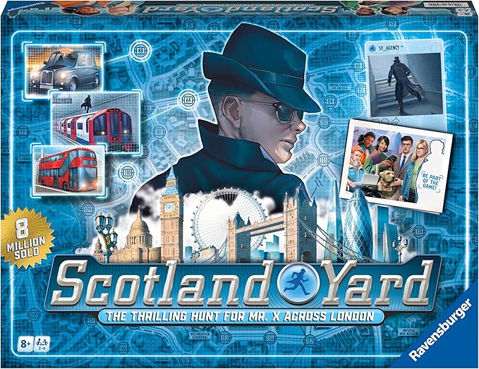 Scotland Yard Family Strategy Board Games for Kids and Adults