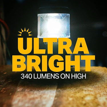 LuxPro Waterproof, Floating Rugged Camping LED Lantern
