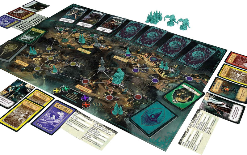 Load image into Gallery viewer, Z-Man Games Pandemic Reign of Cthulhu Board Game for Adults and Family | Cooperative | Ages 14+ | 2 to 4 players | Average Playtime 40 minutes
