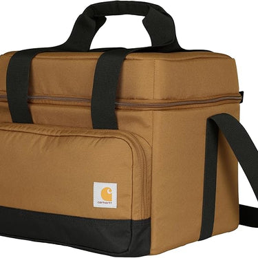 Carhartt 24 Can Insulated Two Compartment Cooler (Carhartt Brown)