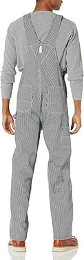 Key Denim Bib Overalls (Hickory Stripe) Size 42x32