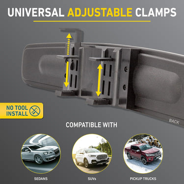 Goodyear 17” Panoramic Rear View Mirror