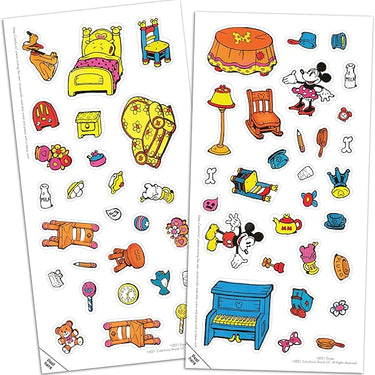 Colorforms — Mickey Mouse Play House Retro Play Set