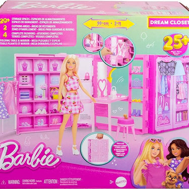 Barbie Dream Closet with Barbie Doll and Accessories