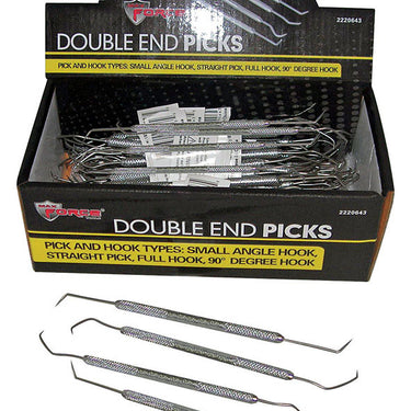 Diamond Visions Max Force Tools Double Ended Picks Stainless Steel 1 pk
