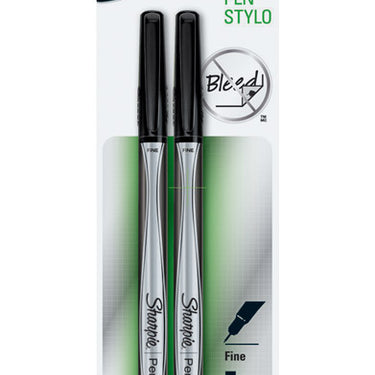Sharpie Black Pen 2 pk
