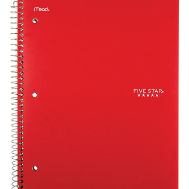 Mead 8-1/2 in. W X 11 in. L College Ruled Spiral Assorted Notebook