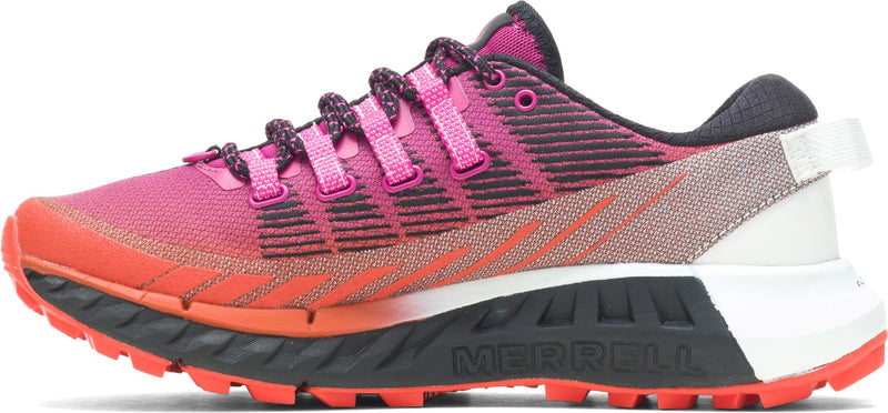 Load image into Gallery viewer, Merrell Agility Peak 4 Trail-Running Shoes - Women&#39;s 9.5M Fuchsia/Tang
