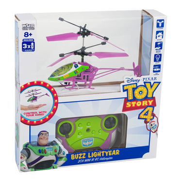 Toy Story 4 Buzz Lightyear 2CH mini IR RC helicopter box, front