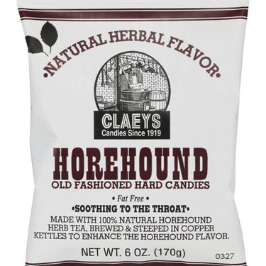 Claeys Old Fashioned Horehound Hard Candy 6 oz