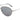 Piranha Aviator Unisex Silver Frame Gray Lens Sunglasses
