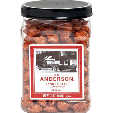 H-K Anderson Peanut Butter Filled Pretzels 24 oz Jar