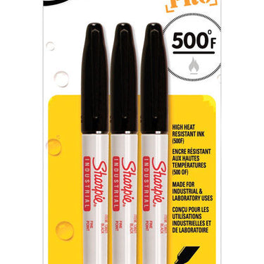Sharpie Pro Black Fine Tip Permanent Marker 3 pk