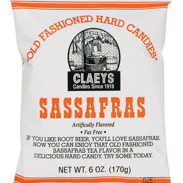 Claeys Old Fashioned Sassafras Hard Candy 6 oz
