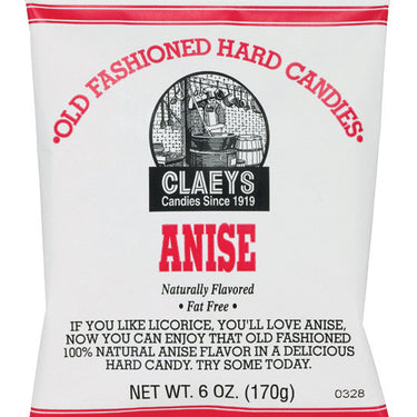 Claeys Old Fashioned Anise Hard Candy 6 oz