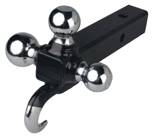 4 Way Hitch Mount with Tow Hook