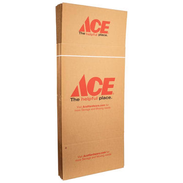 Ace 24 in. H X 18 in. W X 18 in. L Cardboard Corrugated Box 1 pk