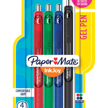 Paper Mate Ink Joy Assorted Retractable Gel Pen 4 pk