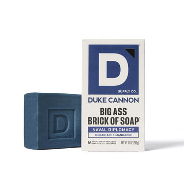 Duke Cannon Naval Diplomacy Ocean Air + Mandarin Scent Bar Soap 10 oz 1 pk