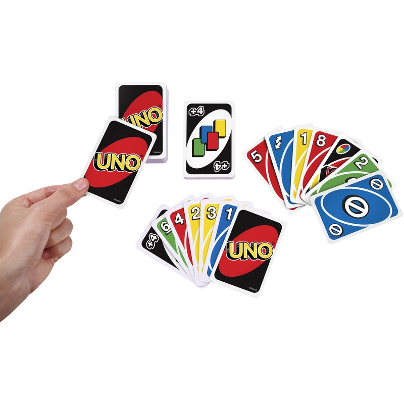 Load image into Gallery viewer, UNO Card Game Plastic Multicolored
